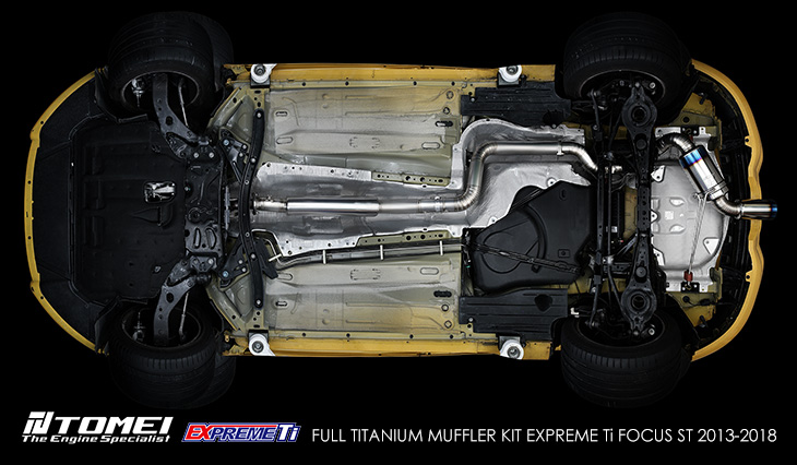  Tomei Expreme Ti Titanium Exhaust Focus ST